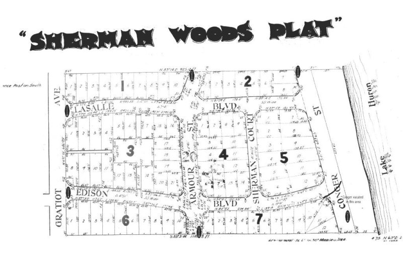 SHERMAN WOODS PLAT 1